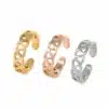 N8117f Bague Doigt Pied Acier Inoxydable Orteil ou Phalange - Bijoux de pieds femme en ligne Ninanina
