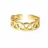 N8117h Bague Doigt Pied Acier Inoxydable Orteil ou Phalange - Bijoux de pieds femme en ligne Ninanina