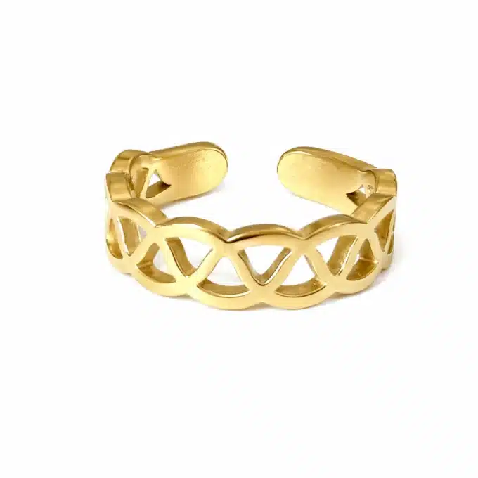 N8117h Bague Doigt Pied Acier Inoxydable Orteil ou Phalange - Bijoux de pieds femme en ligne Ninanina