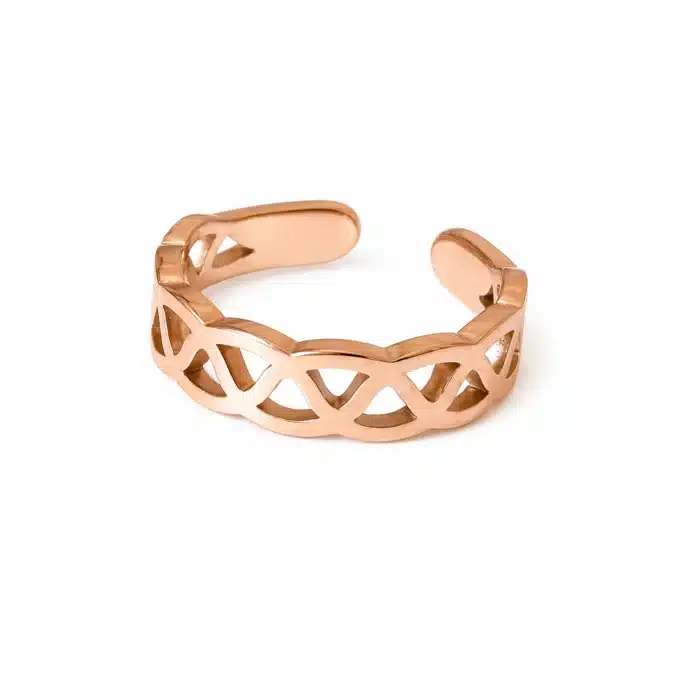 N8117i Bague Doigt Pied Acier Inoxydable Orteil ou Phalange - Bijoux de pieds femme en ligne Ninanina