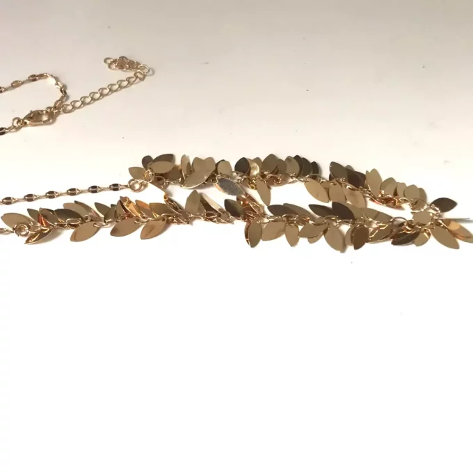 N8122j Chaîne De Taille Or Femme Acier Inox Et Laiton Doré - Bijoux de corps Femmes en ligne Ninanina