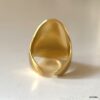 N8125i Grosse Bague Dorée Acier Inoxydable Or Large Femme - Bijoux Bagues en ligne Ninanina