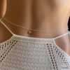 N8149 dChaîne Au Rein Argent 925 Massif Femme Maille Satellite - Bijoux de corps en ligne Ninanina