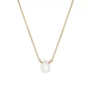 N8094 Collier Goutte Pierre de Lune Or Laminé ou Acier Doré - Bijoux Colliers en ligne Ninanina (2)