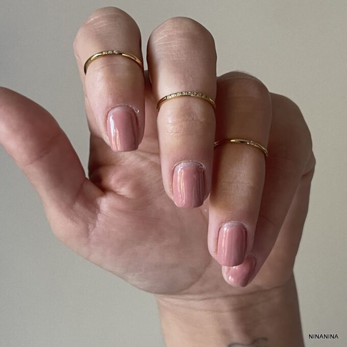 N8203I Lot Bagues Acier Inoxydable Doré Et Zircone Pour Phalange - Bijoux Bagues de phalanges en ligne Ninanina