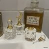 N8348A Collection flacon parfum vide - 3 petites bouteilles en verre transparent - Accessoires flacons de parfums en ligne Ninanina