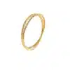 N8431b Bague Double Anneau Or En Acier Inoxydable Doré Pour Femme – Bijoux Bagues en ligne Ninanina