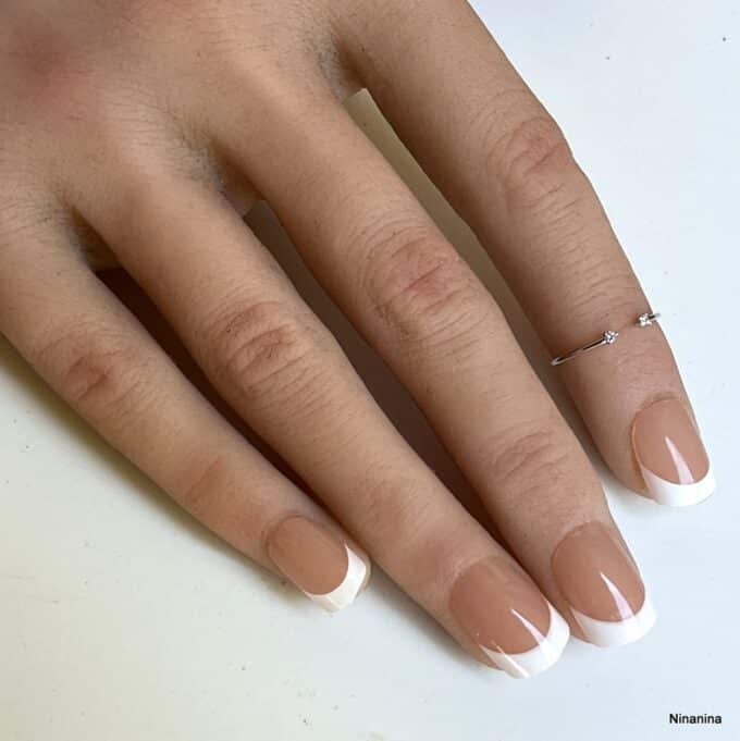 N8487c Bague De Phalange Argent 925 dorée et Oxyde De Zirconium Ouverte - Bijoux Bagues de doigts en ligne Ninanina