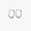 N8544A Creole homme argent 925 - Boucle d'oreille à charnière16 mm - Boucles d'oreilles hommes en ligne Ninanina