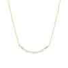 N8532 Collier Diamant Herkimer Artisanal – Chaîne Plaqué Or Gold Filled 14 Carats - Bijoux Colliers femmes en ligne Ninanina
