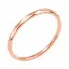 N8644B Bague Bout Doigt Femme - Anneau Facetté Acier Inoxydable rose - Bijoux bagues femmes en ligne Ninanina